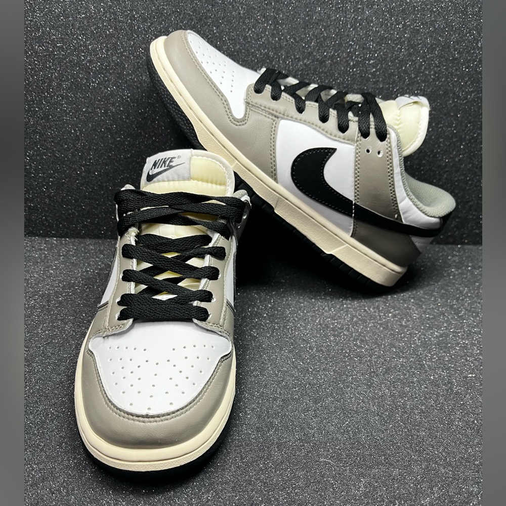 nike dunk low light smoke grey